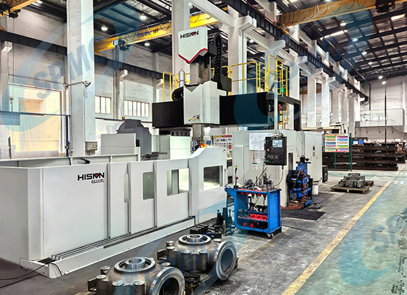 pump assembly and testing area for power plant circulating pump orders SPMC